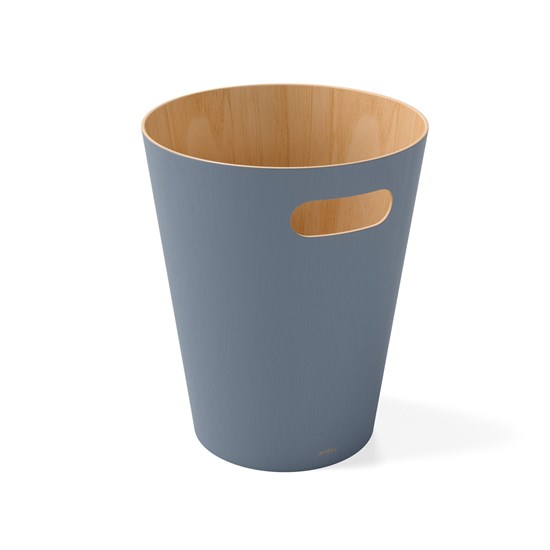 Odpadkový koš Umbra WOODROW 28 cm břidlicově modrý_0