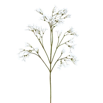 Umělá větvička jasmínu 66 cm, bílá_0