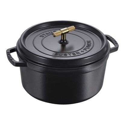 Hrnec STAUB BUSTER kulatý 28 cm černý 6,7l_11