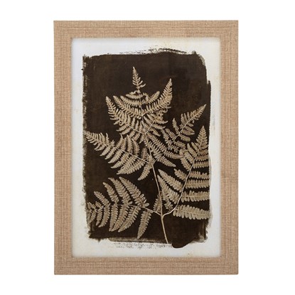 Dekorace v hnědém rámu VILAR 58x42cm přírodní_2