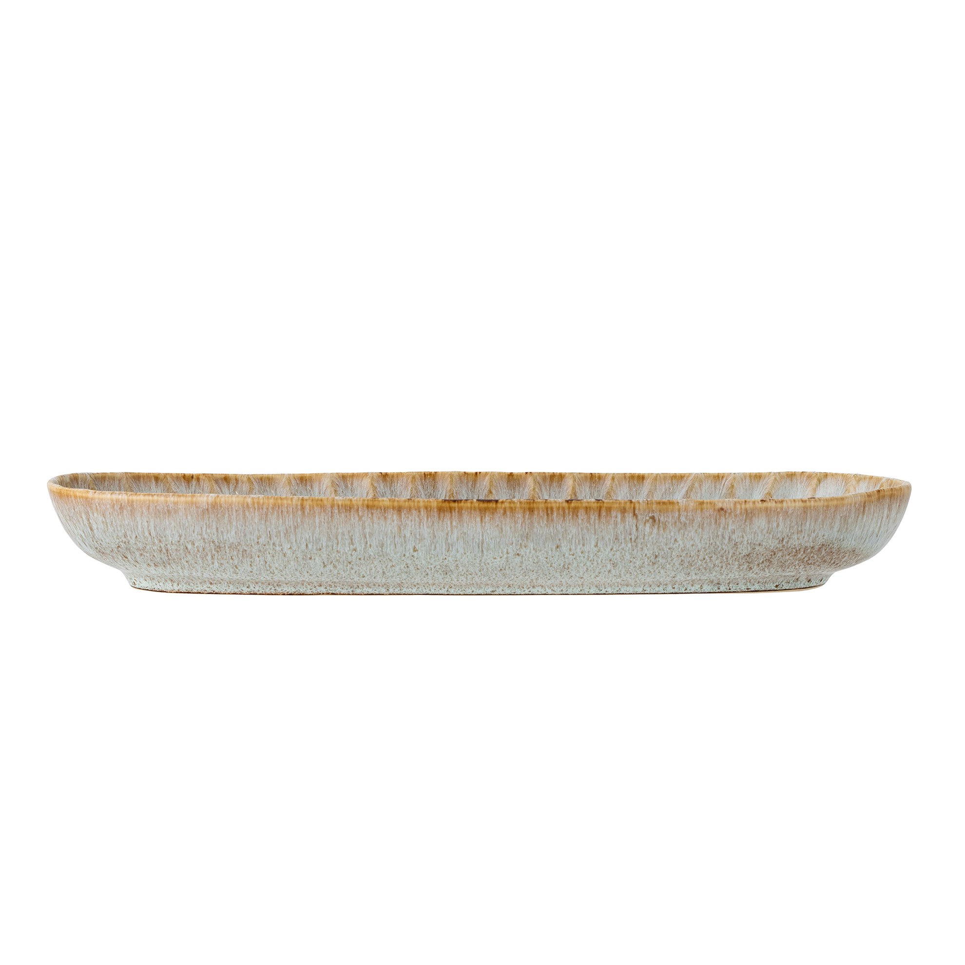 Servírovací tác FLEUR D.37cm hnědý_0