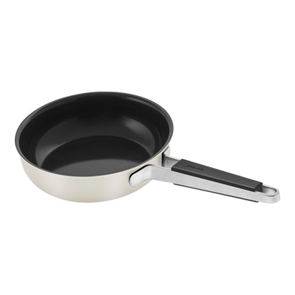 Nerezová pánev ZWILLING PURE 20cm s keramickým povrchem slonovinově bílá_1