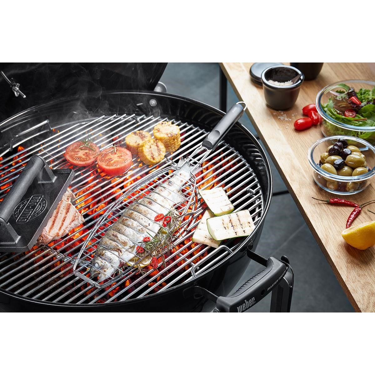 Grilovací rošt na rybu Gefu BBQ D.49,5cm nerezový_0