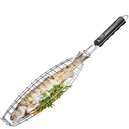 Grilovací rošt na rybu Gefu BBQ D.49,5cm nerezový_1