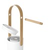 Stojan na toaletní papír se zásobníkem Umbra BELLWOOD V.68 cm bílý/přírodní_1