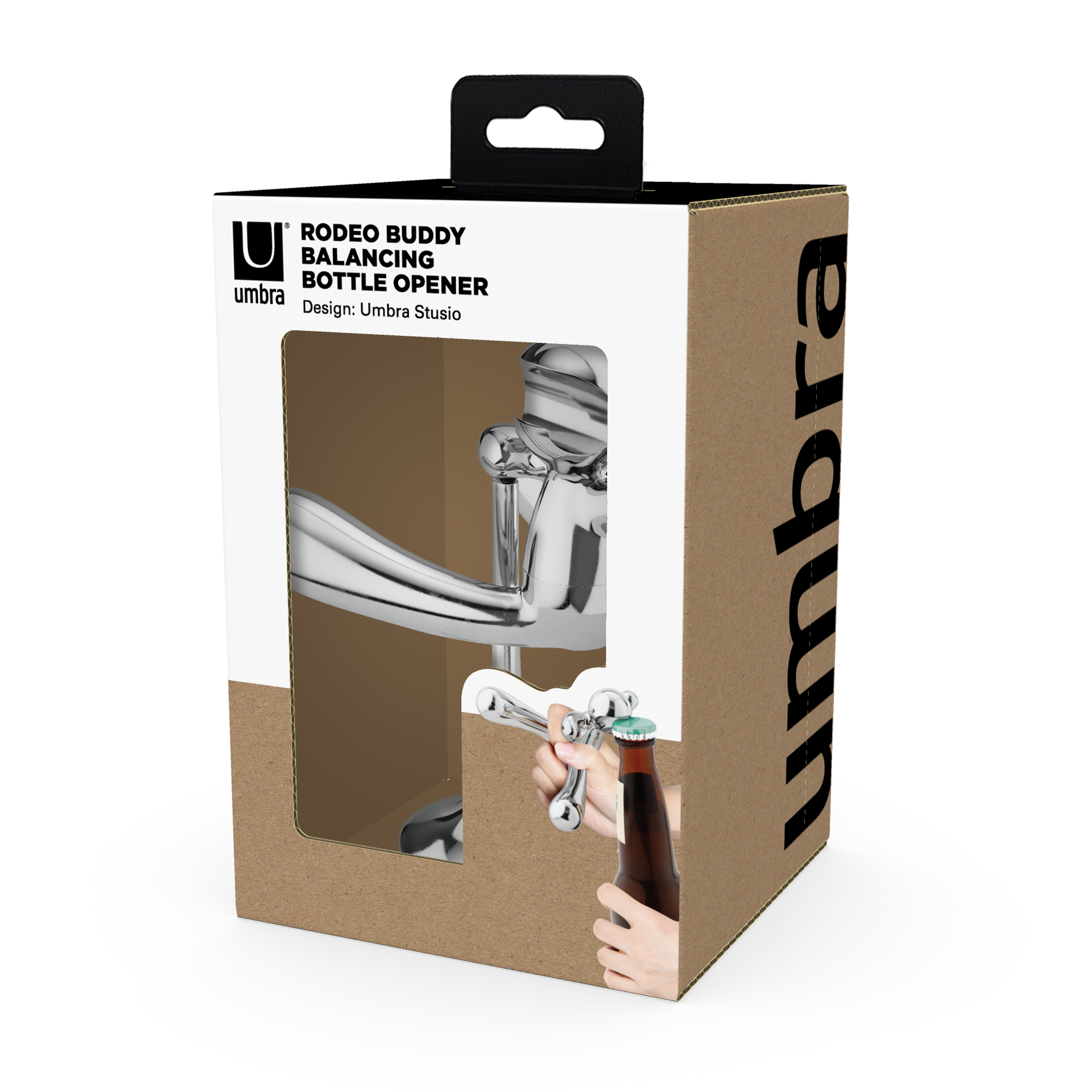 Otvírák na láhve Umbra RODEO BUDDY chrom_4