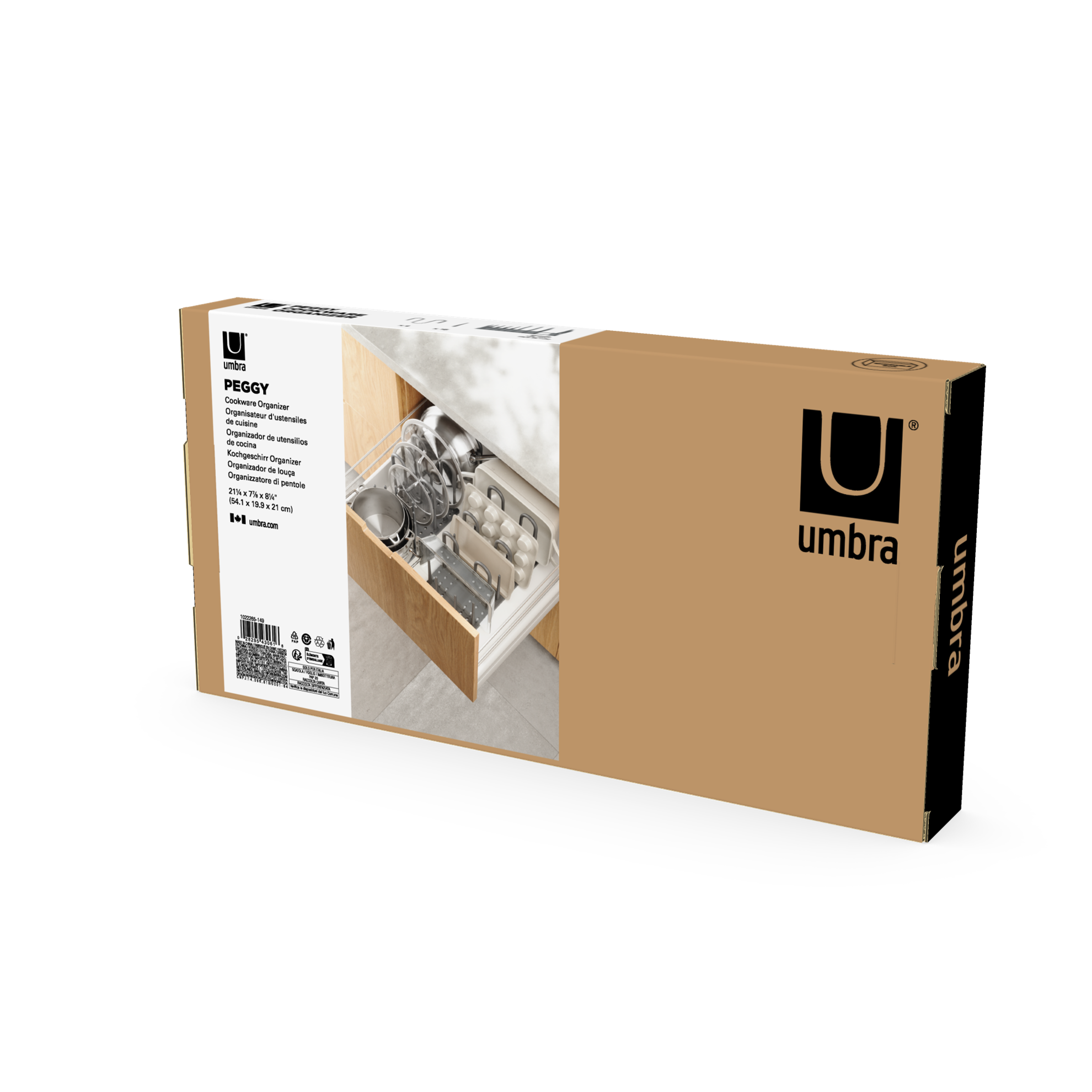 Organizér na nádobí Umbra PEGGY šedá_7