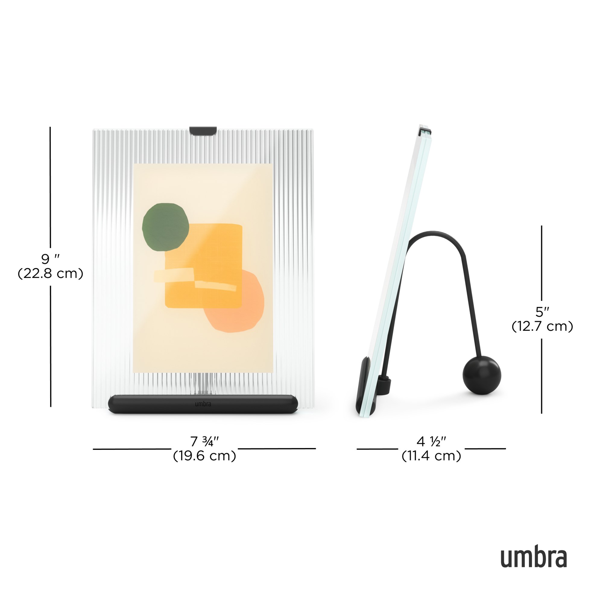 Fotorámeček Umbra FLUTE 20x23 cm černý_4