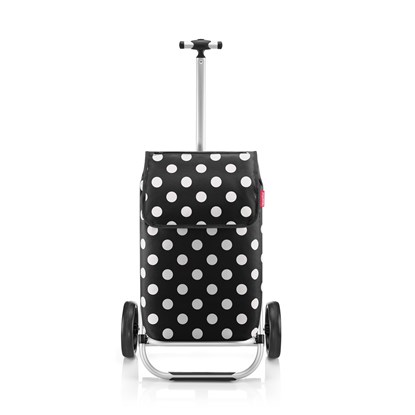 Taška na kolečkách Reisenthel Shopping trolley dots white_3