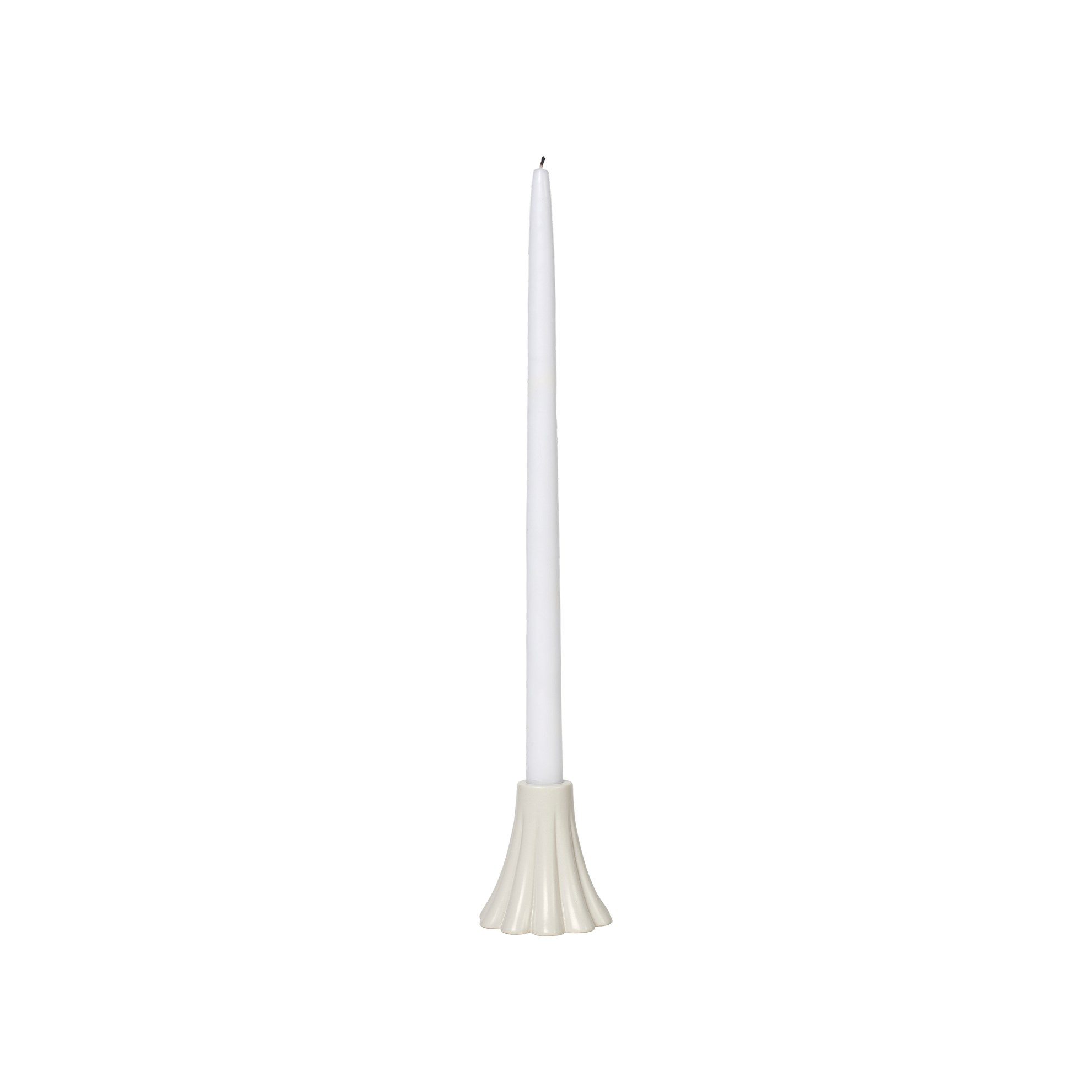 Svícen Broste HELI V.8cm krémový_0