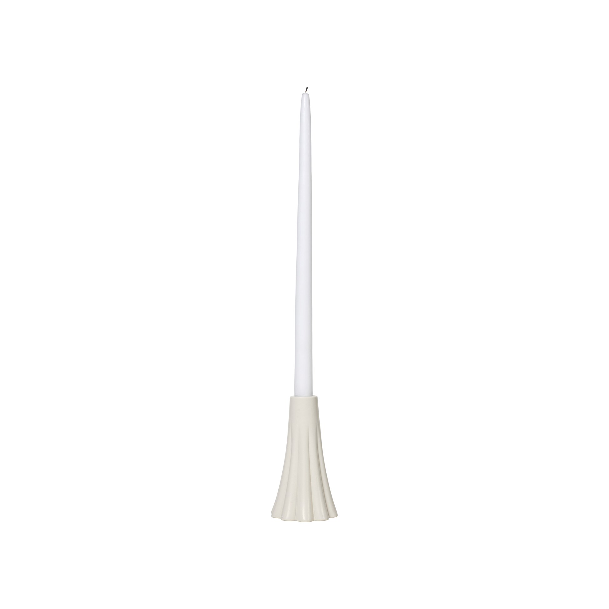 Svícen Broste HELI V.14cm krémový_0