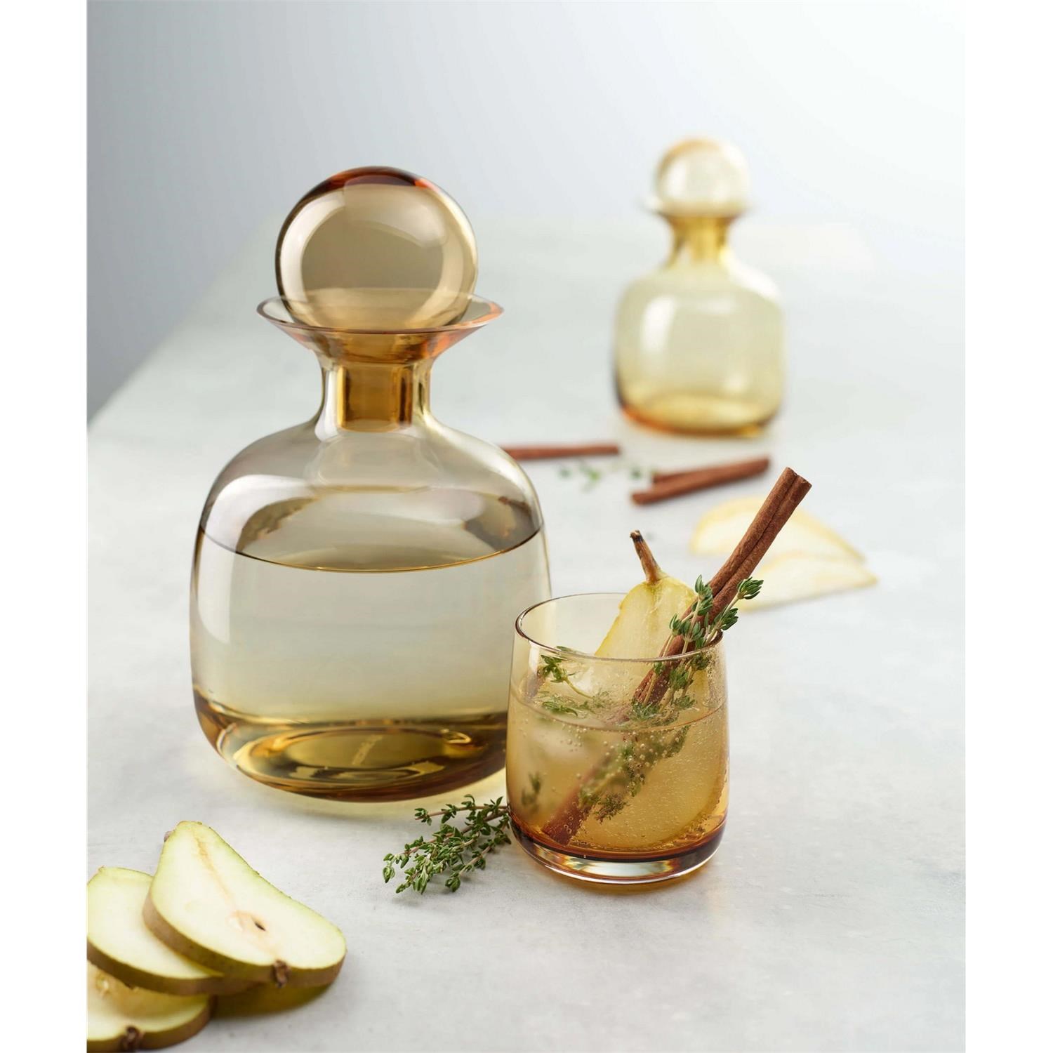 Skleněná karafa Asa SARABI 1,5l žlutá_0