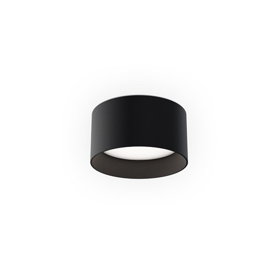 Vnitřní stropní svítidlo Led 2 ZETA ON S P.12cm černé DALI/PUSH stmívání_5