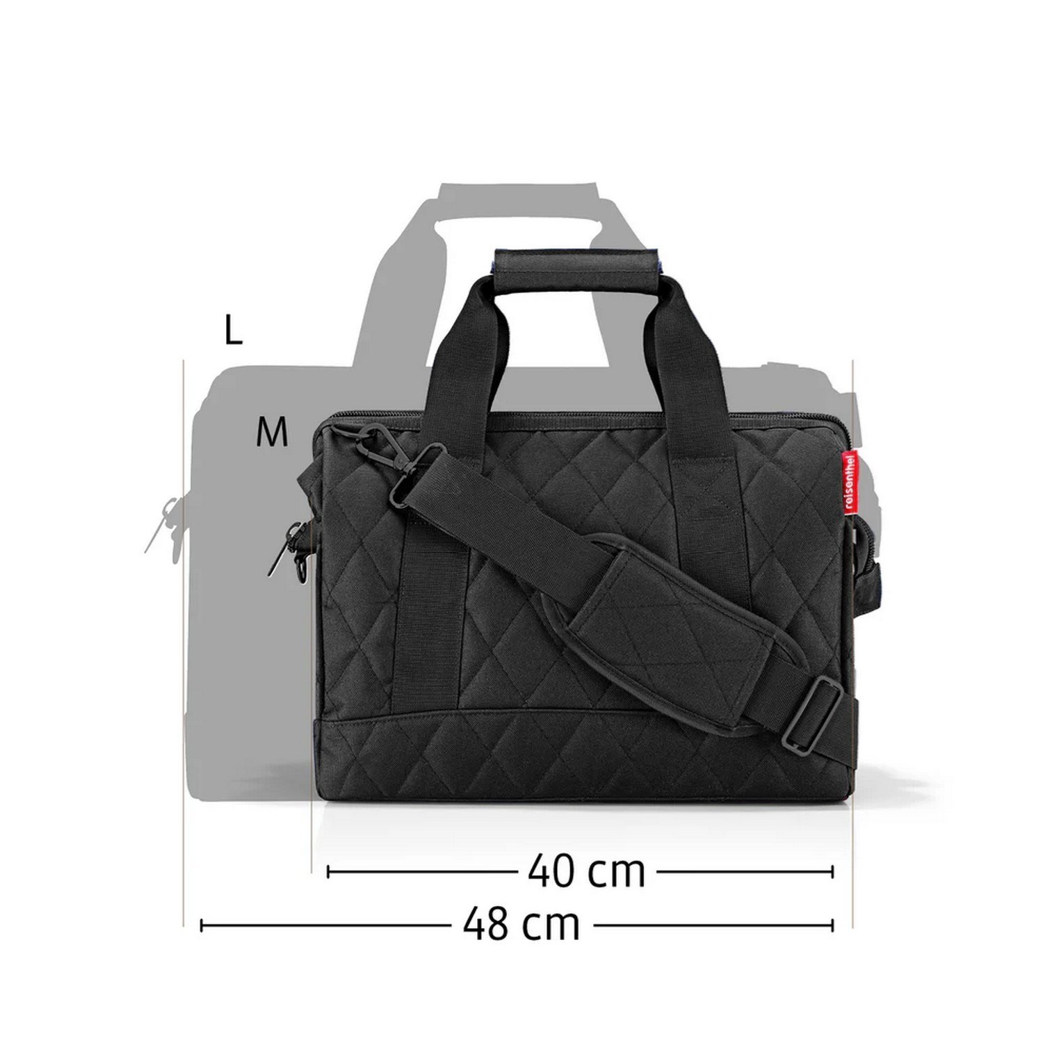 Cestovní taška Reisenthel Allrounder M glossy dots black_0