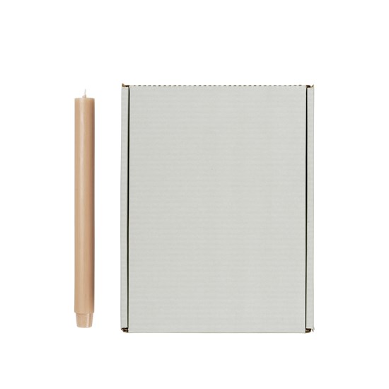 Svíčka Broste kulatá dlouhá 2,6cm - walnut_1