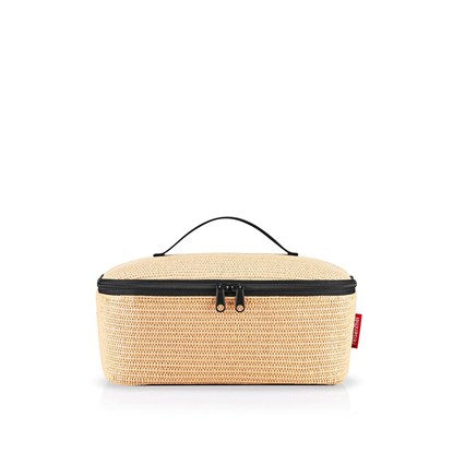 Termobox Reisenthel Coolerbag M pocket raffia black_0