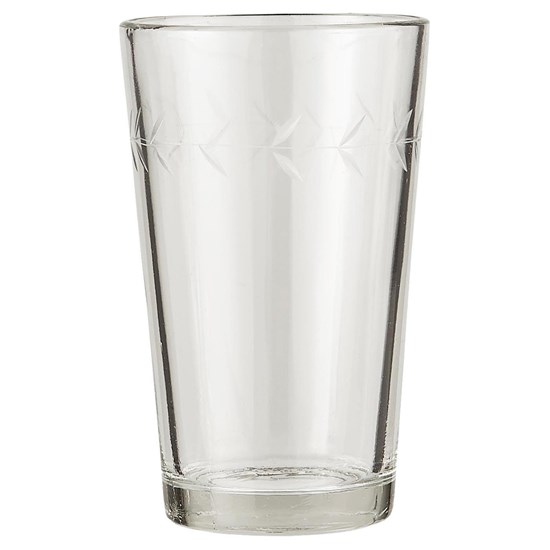Sklenička na pití s rytými lístečky Ib Laursen 150 ml_0