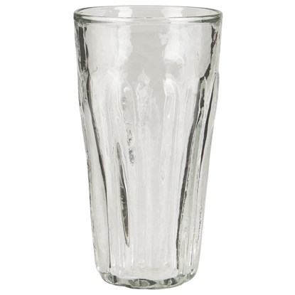 Sklenice na pití strukturovaná Ib Laursen čirá vysoká_0