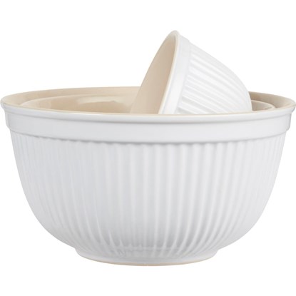 Keramické mísy Ib Laursen Mynte Pure White SET/3ks_0