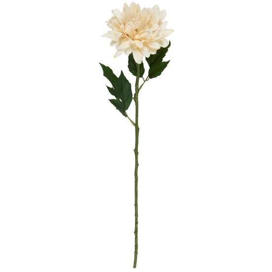 Umělá květina Ib Laursen Dahlia krémový květ_0