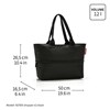 Chytrá taška přes rameno Reisenthel Shopper e1 leo nero_3