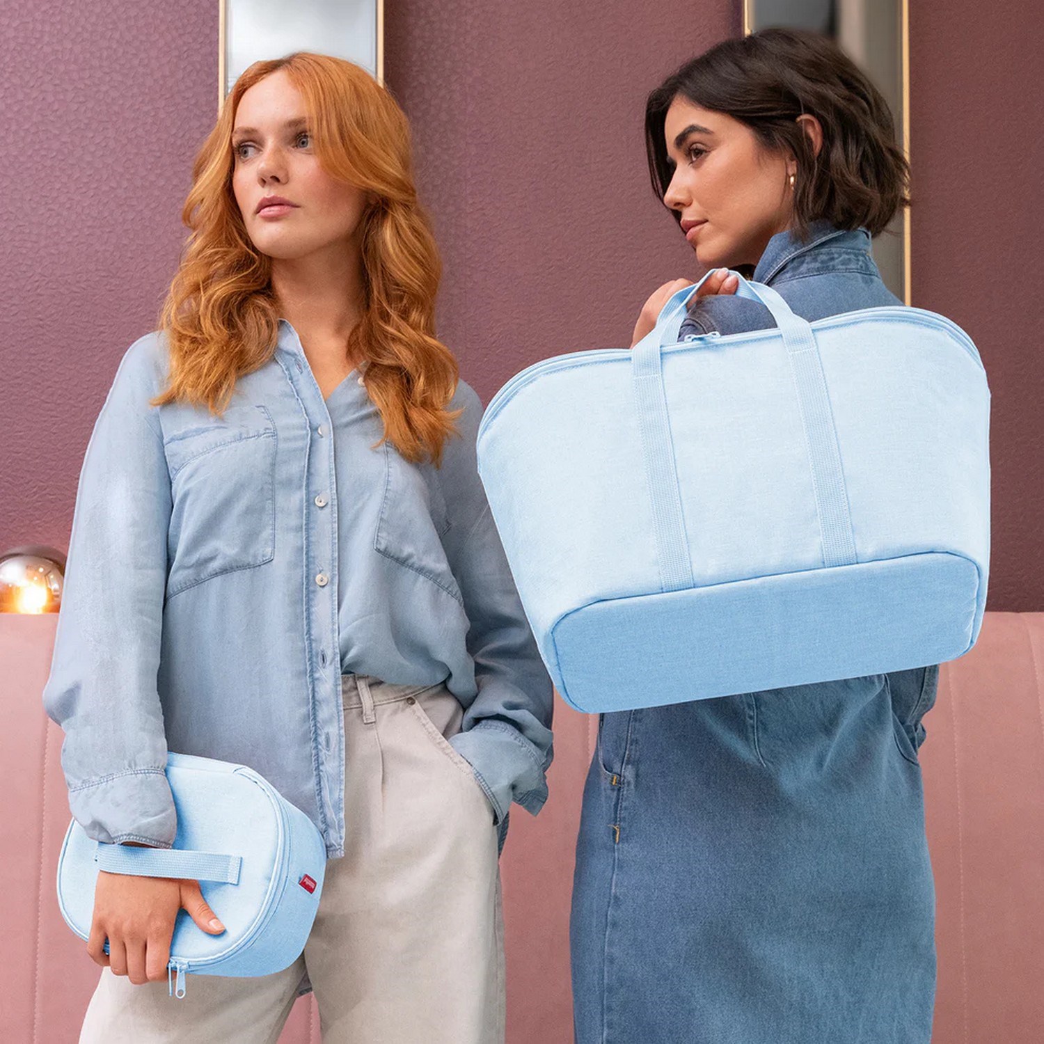 Termobox Reisenthel Coolerbag twist powder blue_1