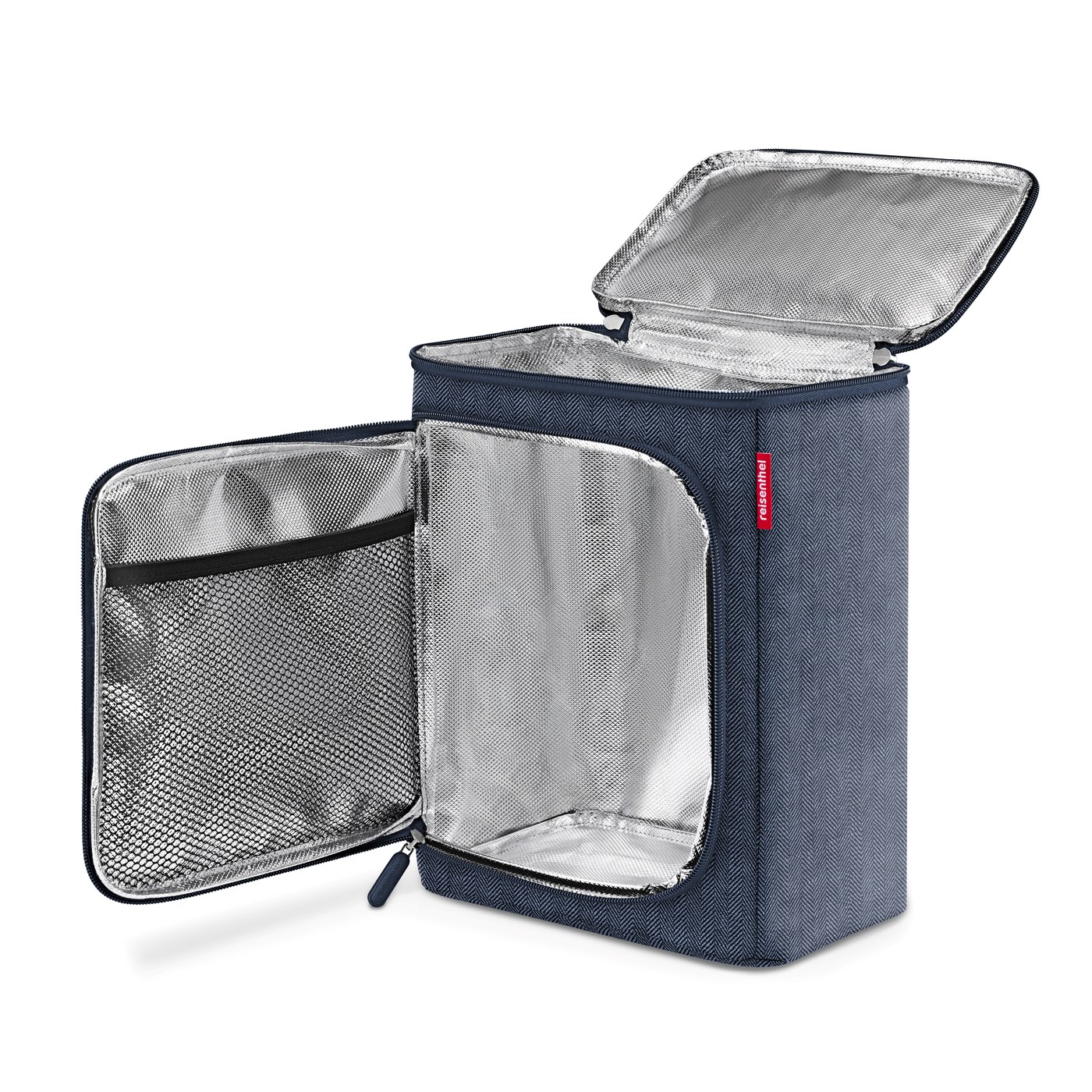 Praktický termobox Reisenthel Coolerbox herringbone dark blue_0