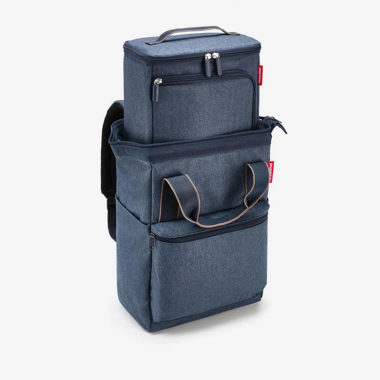 Praktický termobox Reisenthel Coolerbox herringbone dark blue_2