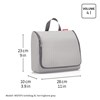 Toaletní taška Reisenthel Toiletbag XL glossy dots black_3