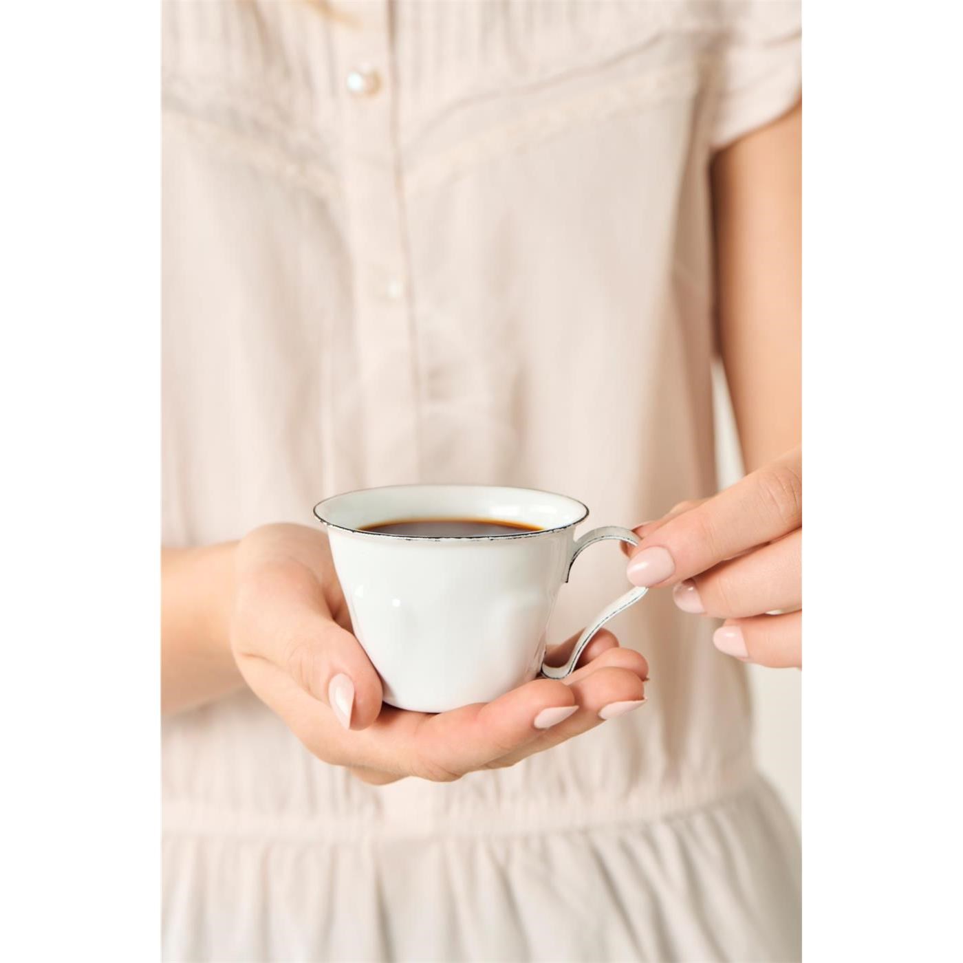 Smaltovaný hrneček bílý IB Laursen 100 ml_1