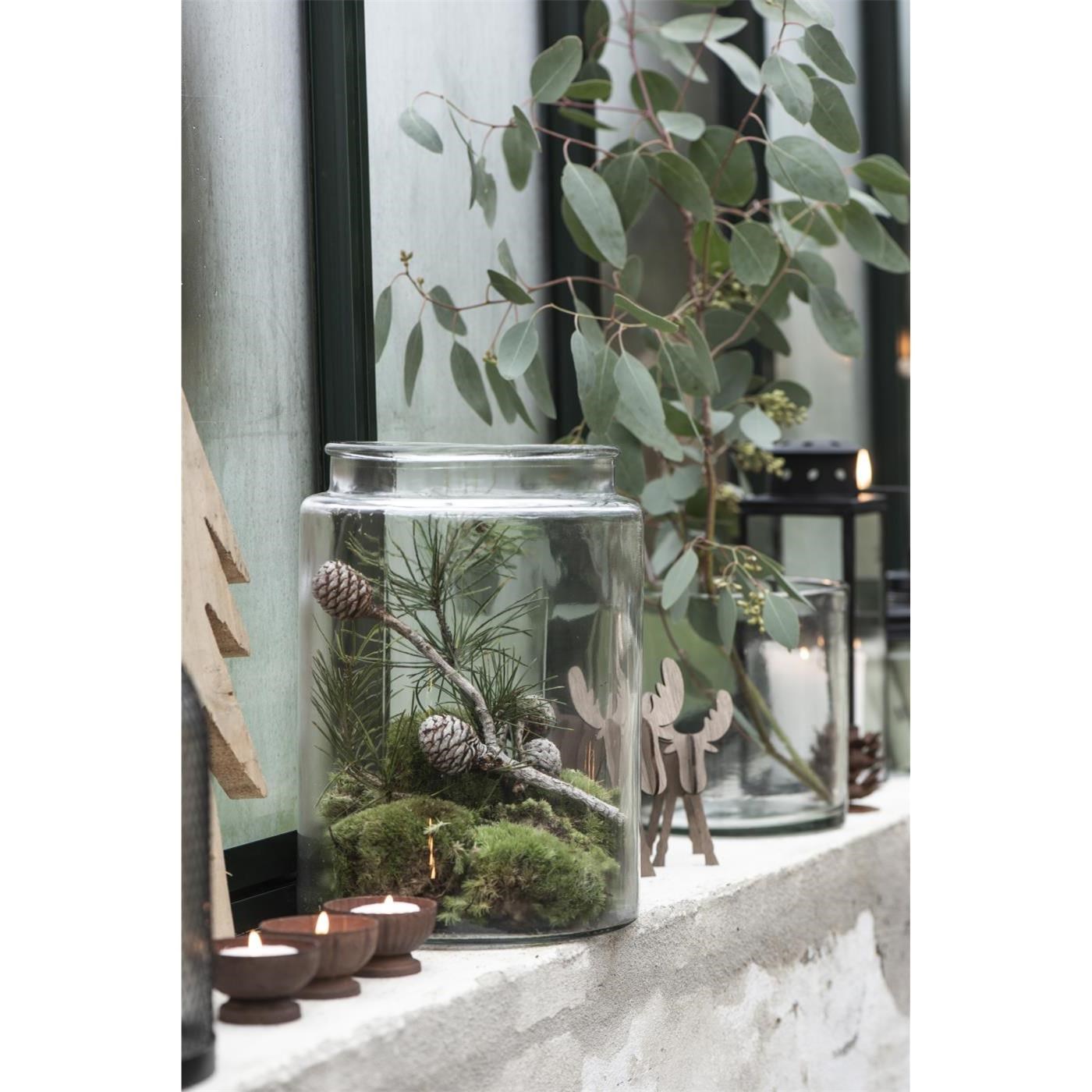 Skleněná váza Ib Laursen V.27cm_0