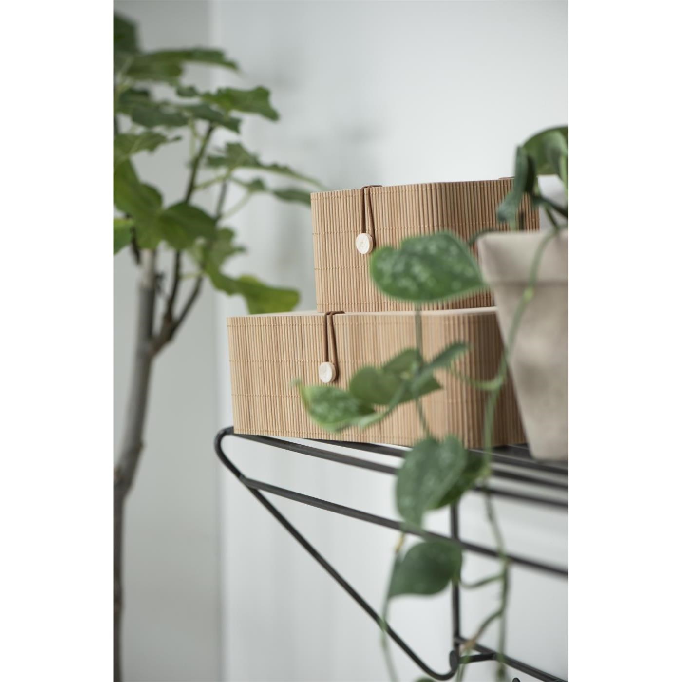 Krabičky s bambusovým víčkem Ib Laursen SET 2 ks_0