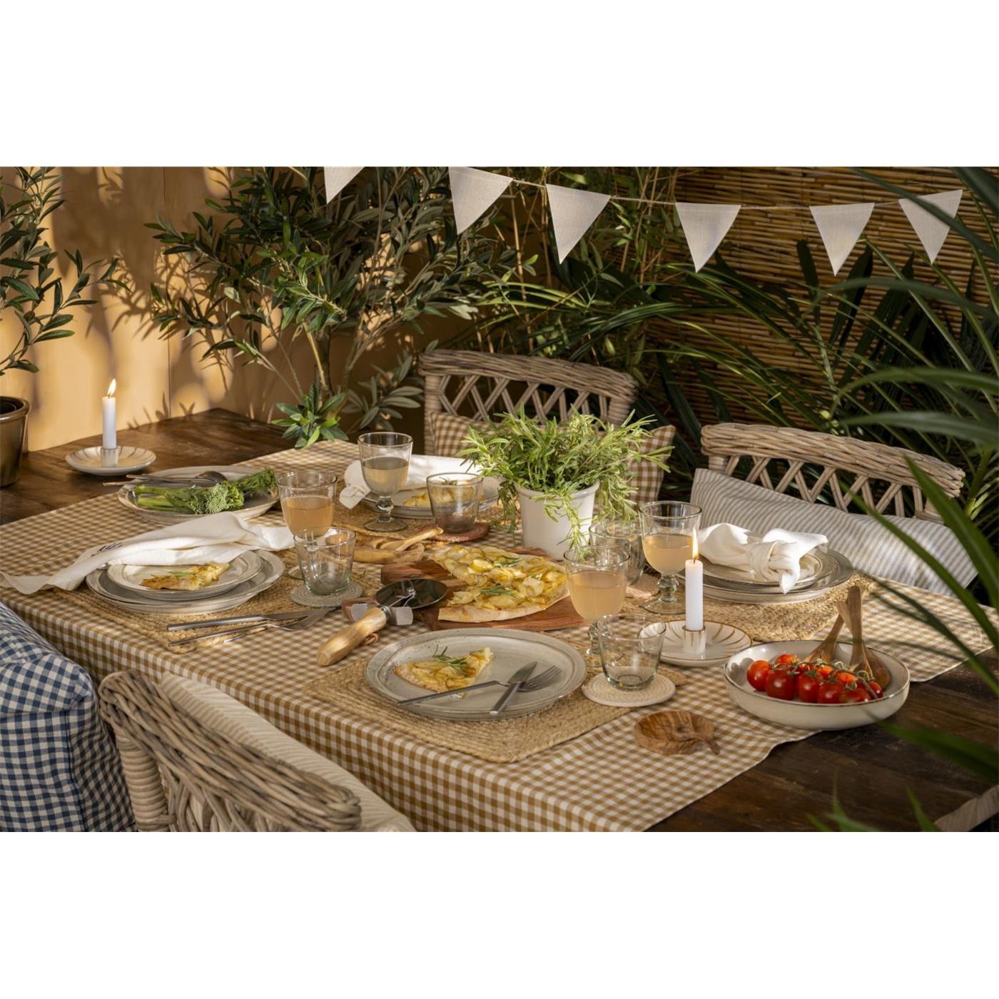 Jutové prostírání Ib Laursen ve tvaru čtverce_1