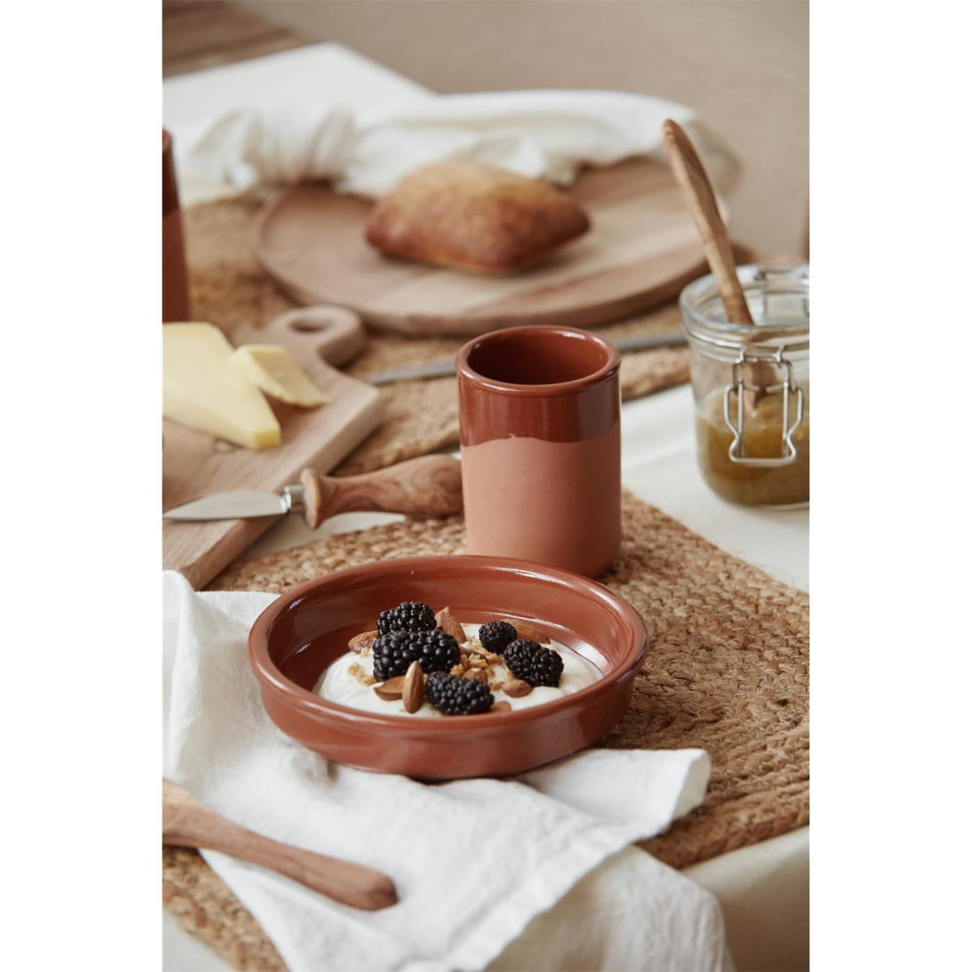 Jutové prostírání Ib Laursen ve tvaru čtverce_2