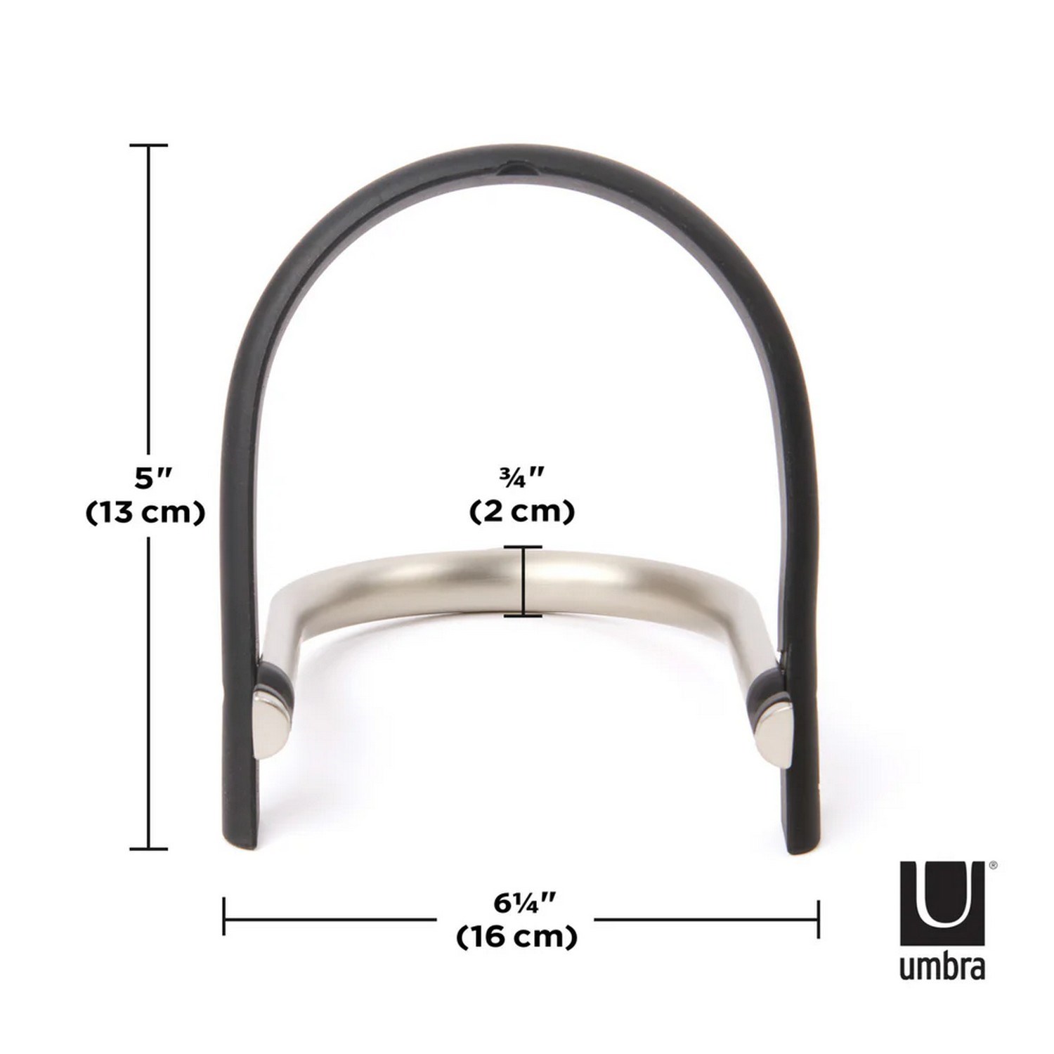 Stojan na tablet UDOCK černá, nikl_1