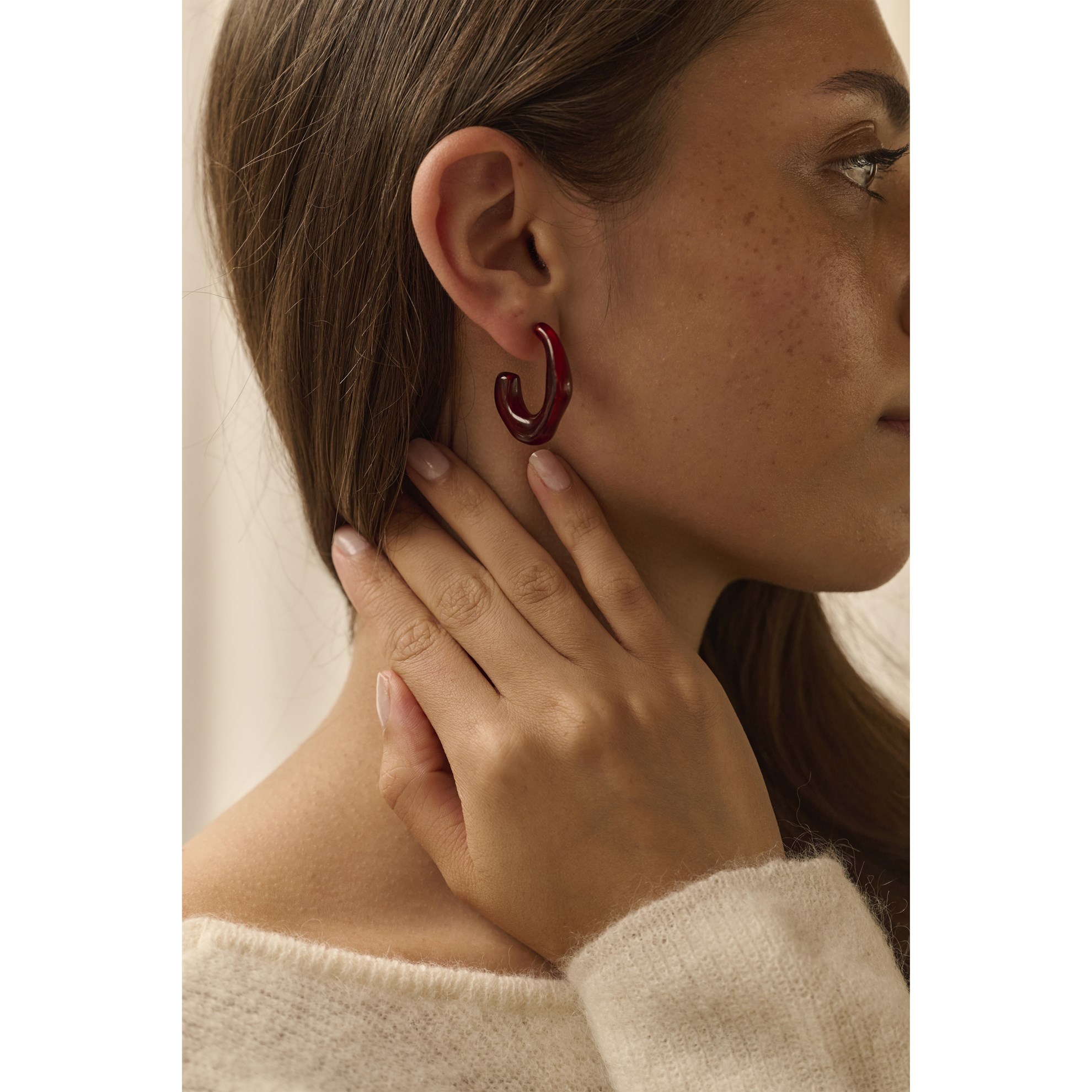 Naušnice Monk & Anna jewellery, earrings, carnelian_2