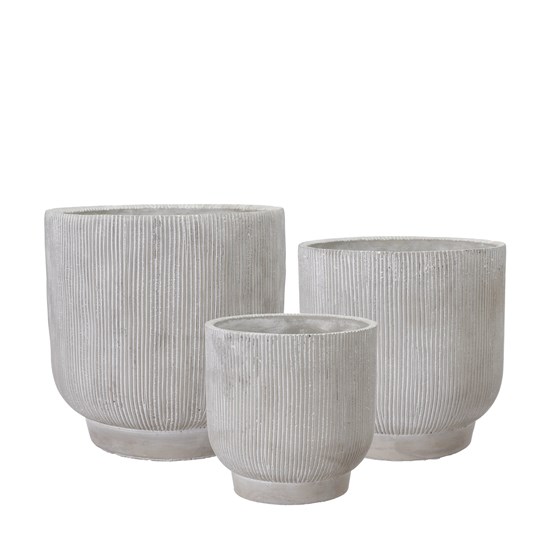 Betonový květináč NOLA V.21/18/15cm SET/3ks šedý_3