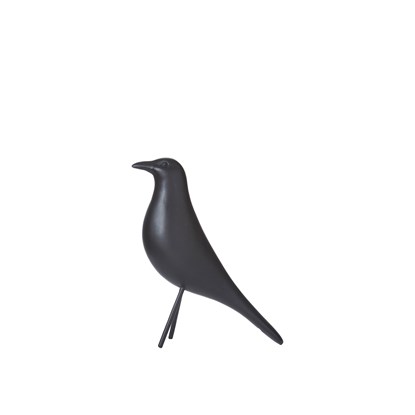 Dekorační ptáček BIRD V.15cm černý_0