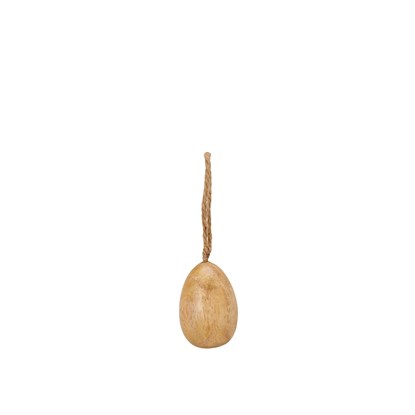 Dřevěné vajíčko na zavěšení ANJU V.5cm přírodní_1