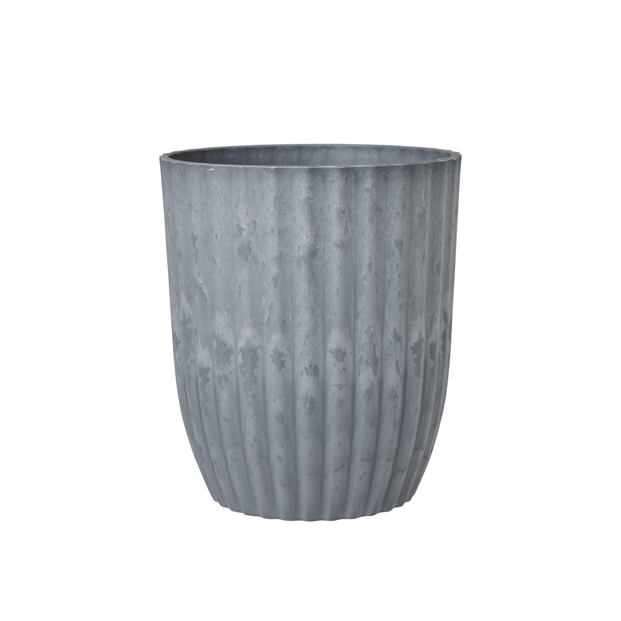 Dekorativní obaly na květináče YODIT V.34/30/27cm SET/3ks šedé_2