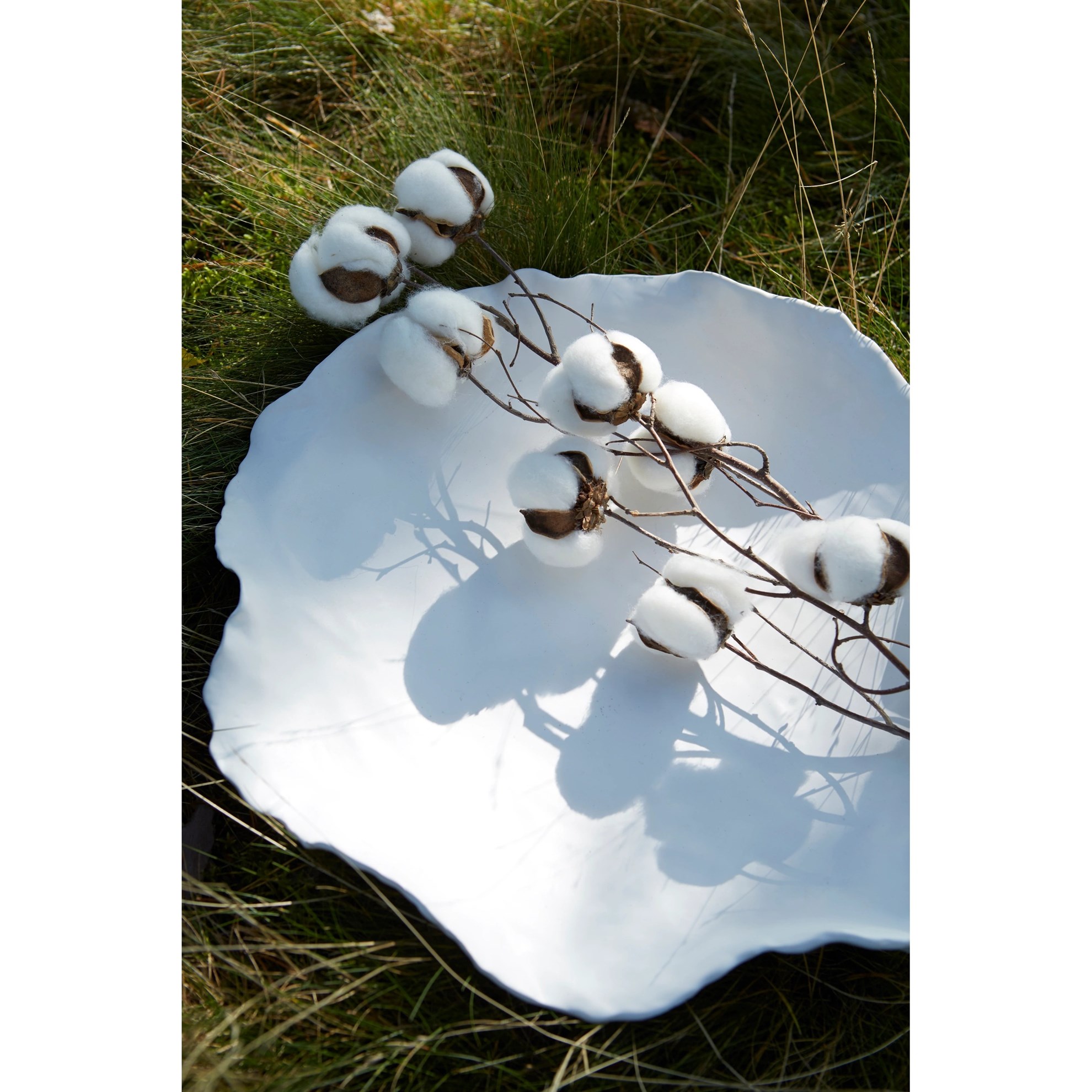 Dekorativní větvička bavlníku COTTON TWIG V.80cm_2