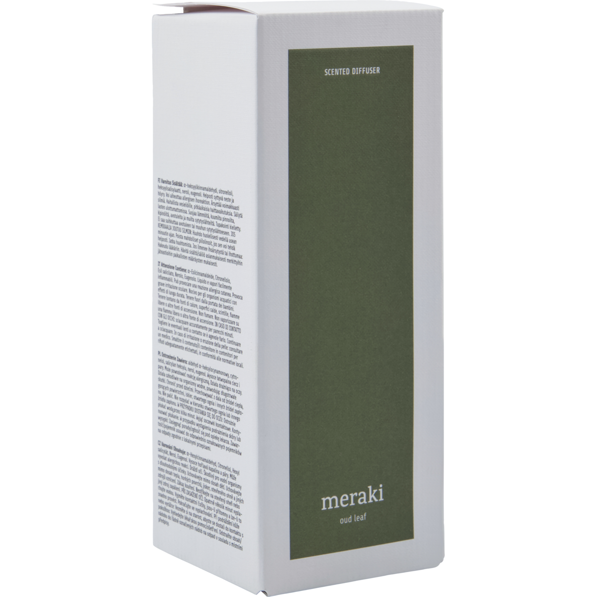 Vonný difuzér Meraki OUD LEAF 100ml zelený_1