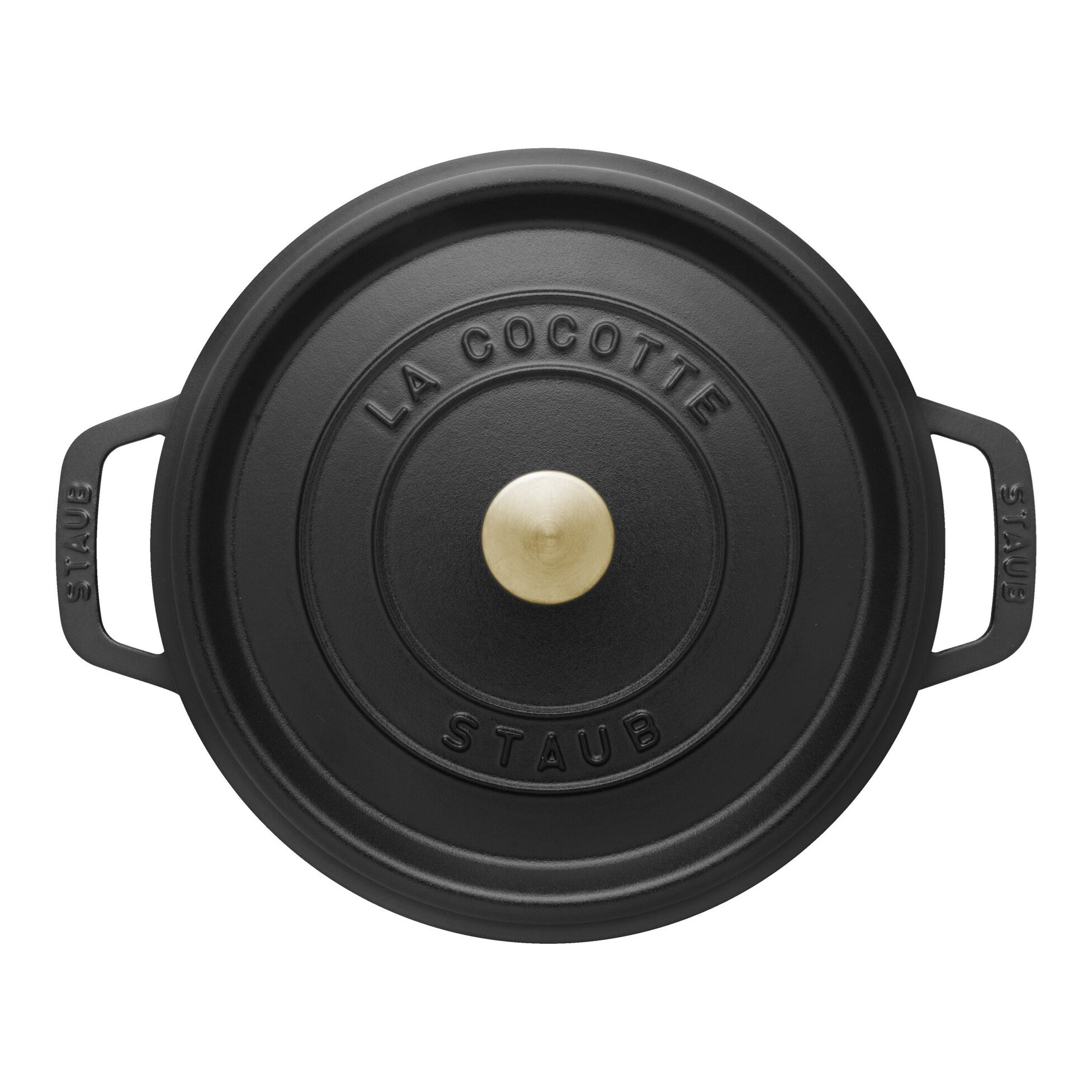 Hrnec STAUB  kulatý 22cm černý 2,6l_0