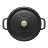 Hrnec STAUB  kulatý 22cm černý 2,6l_0