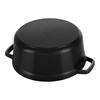 Hrnec STAUB  kulatý 22cm černý 2,6l_2