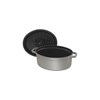 Hrnec STAUB  oválný 29cm šedý 4,2l_1