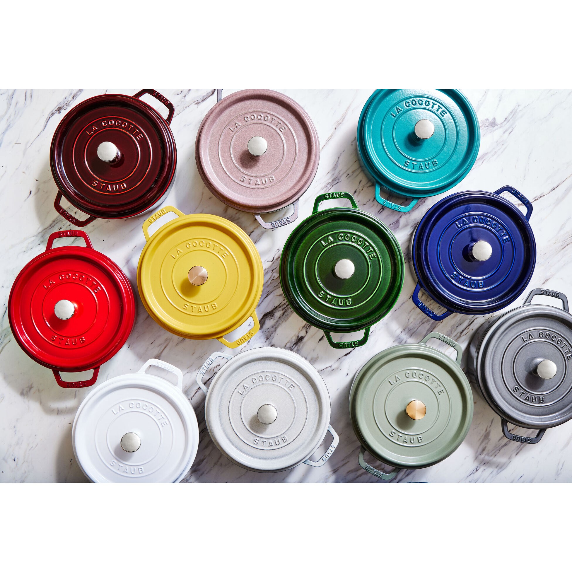Hrnec STAUB  kulatý 24cm zelený 3,8l_6