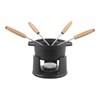 Miniset na Fondue STAUB černý 10cm/ 250ml_0