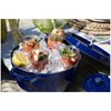 Hrnec STAUB  kulatý 30cm modrý 8,35l_0