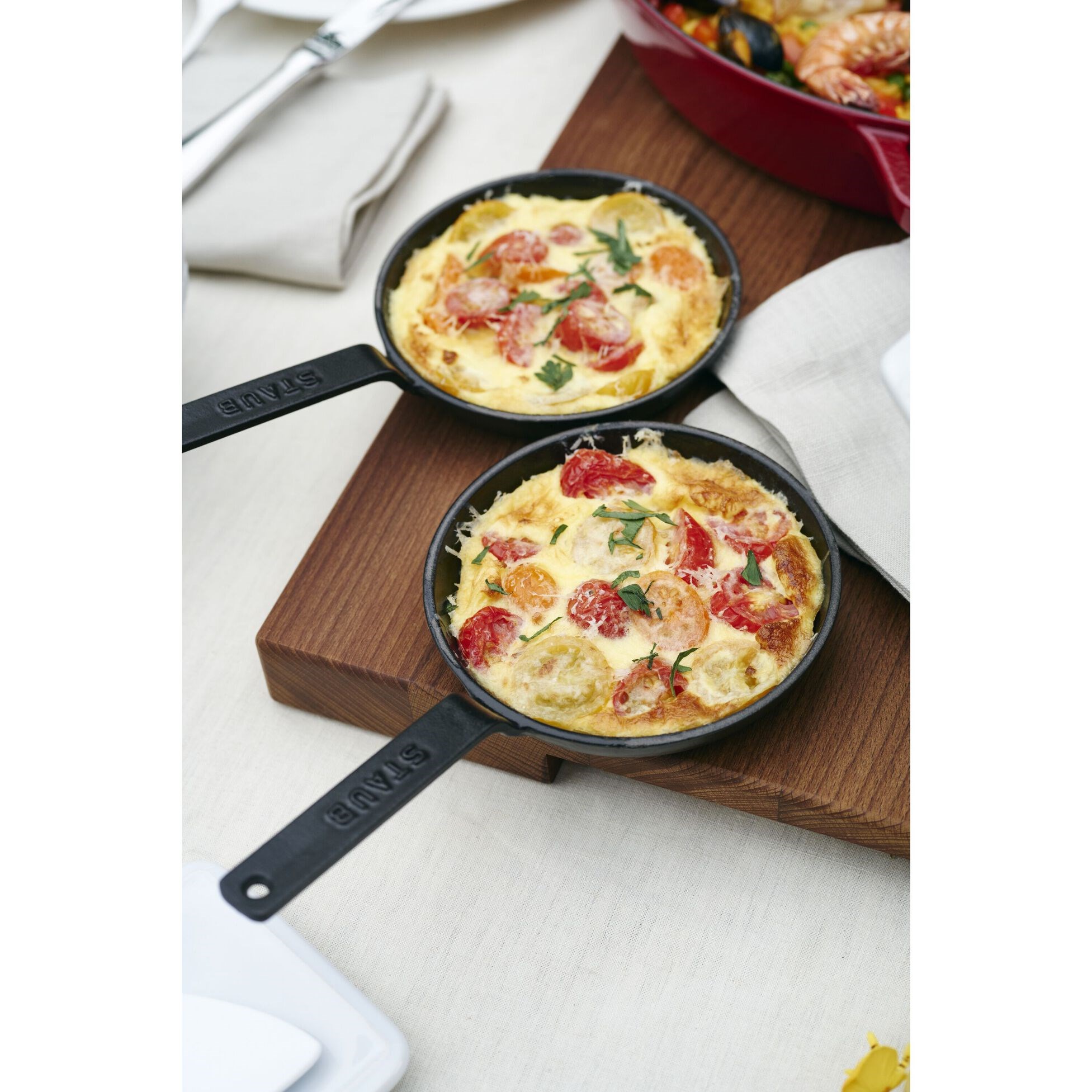Litinová  pánev mini STAUB 12cm černá 150ml_0